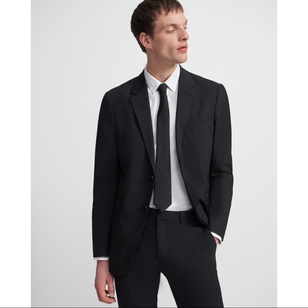 Theory Chambers Suit Blazer - Black , 42R, NWT